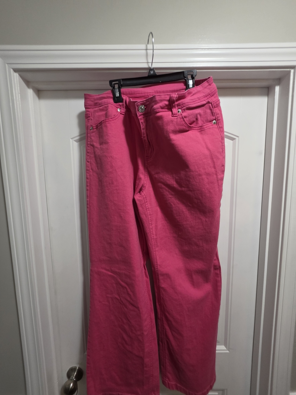 Amazon Essentials Hot Pink Wide-Leg Jeans